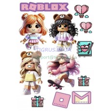 Вафельна картинка "Roblox" №35