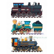 Вафельна картинка "Потяги" №2