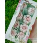 Зефірні квіти "Тюльпани 8 шт" 20*10 см