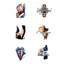 Вафельная картинка "Стильному мужчине" Вафельная картинка "Стильному мужчине"