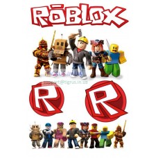Вафельная картинка "Roblox" №2