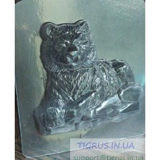 Форма пластиковая "Тигр на камнях"