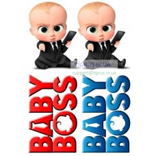 Вафельная картинка "Baby Boss №3"