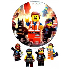 Вафельная картинка "Лего №8"