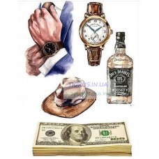 Вафельная картинка "Солидному мужчине" Вафельная картинка "Солидному мужчине"