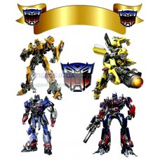 Вафельная картинка "Трансформеры №9" Вафельная картинка "Трансформеры №9"