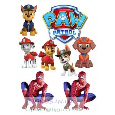 Вафельная картинка "Микс №14" Вафельная картинка "Микс №14"