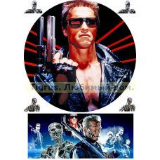 Вафельная картинка "Терминатор" Вафельная картинка "Терминатор"