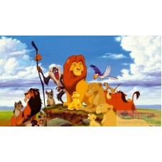 Вафельная картинка "Король Лев"