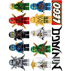 Вафельная картинка "Лего Ниндзяго" №7