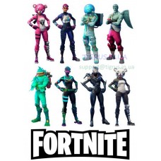 Вафельная картинка "Fortnite" №2