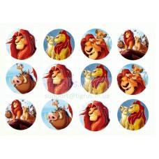 Вафельная картинка "Король Лев № 5"