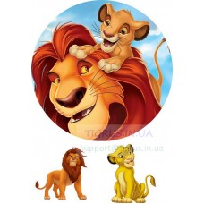 Вафельная картинка "Король Лев № 2"