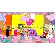 Вафельная картинка "Свинка Пеппа 3"