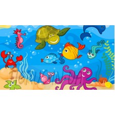 Вафельная картинка "Подводный мир"